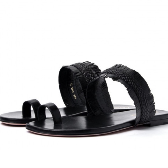 CHRISTIAN DIOR
Lambskin Braided Wave Sandal - Picture 1 of 16